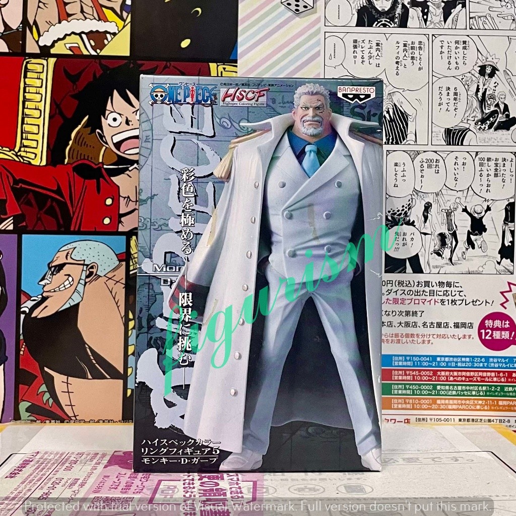 HSCF Vol.5 Garp Highspec Coloring Figure one piece Japan | Shopee ...