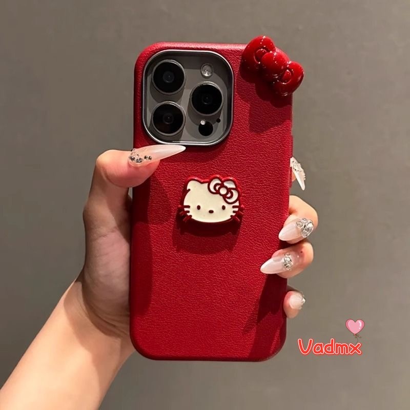 Hello Kitty Leather Phone Case For Vivo Y04 Y29S Y29 4G Y39 5G Y27
