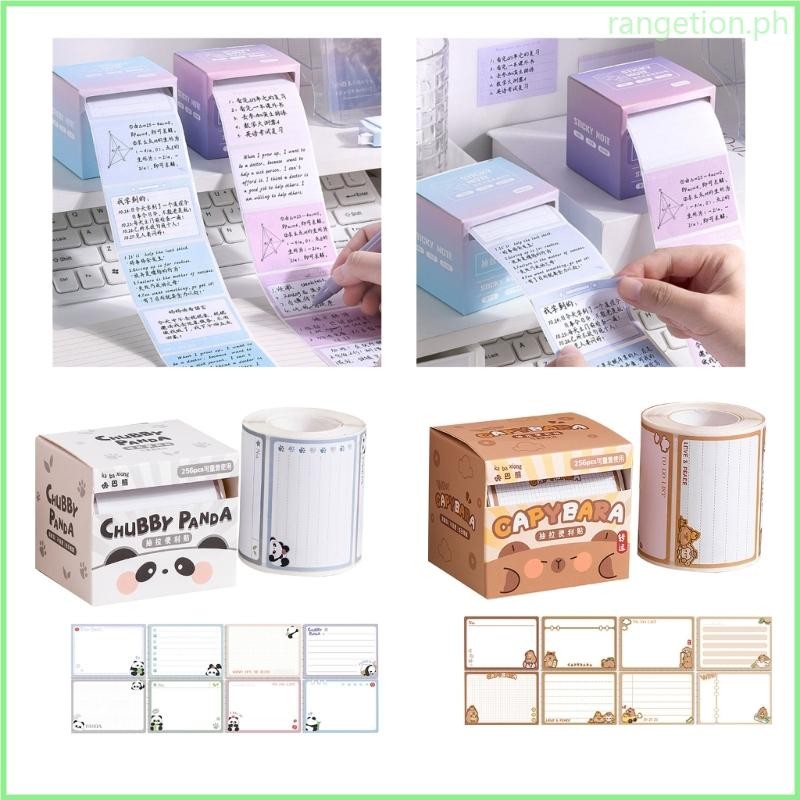 RAN 512Sheets Pull Out Self Adheive Note Paper Small Notepads 2 5x1 ...