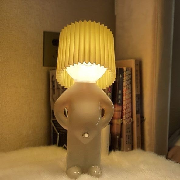 Funny Man LED Night Light Comic Lamp Statement Lamp for Living Room ...