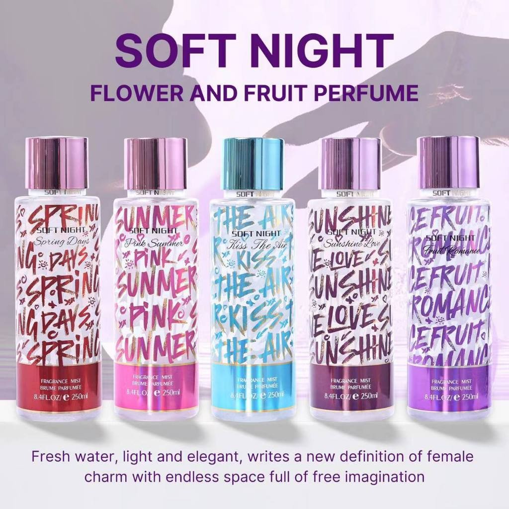 Soft Night Spring Days Body Mist Shimmer Perfume Parfumme For Women ...