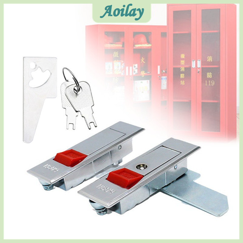 Distribution Box Push Button Door Lock Zinc Alloy Push-button ...