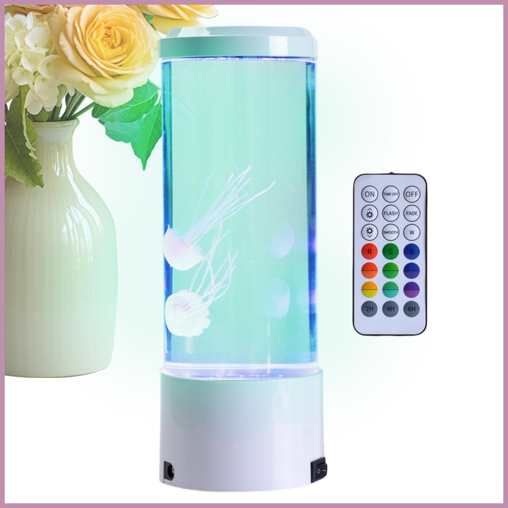 LED Jellyfish Lamp USB Jellyfish Bedside Light Color Changing Effects ...