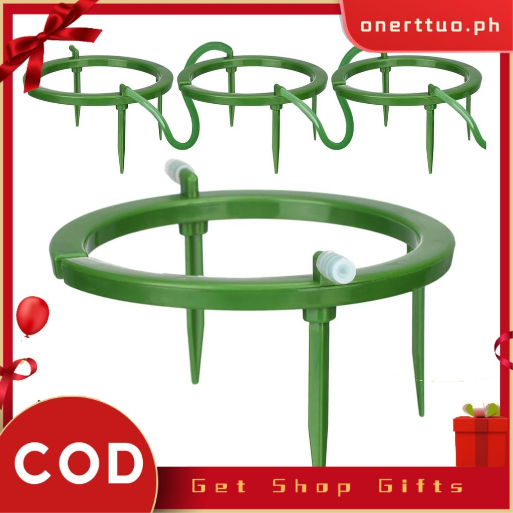 4 Set Water Ring 5In W 3 Leg Support Drip Emitter Drip Ring with Built ...