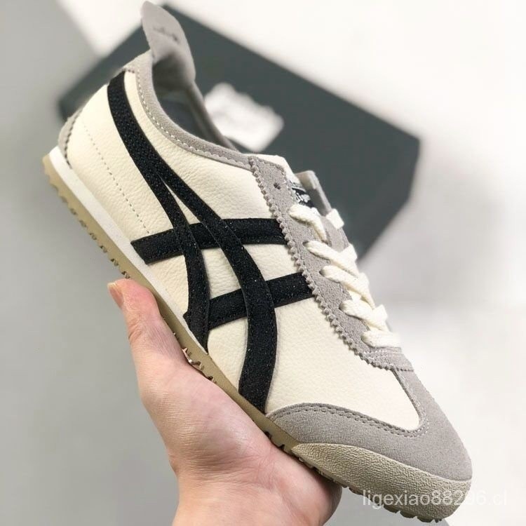 Best Value- [2024 Onitsuka Tiger Mexico 66 sneakers White Black gray ...