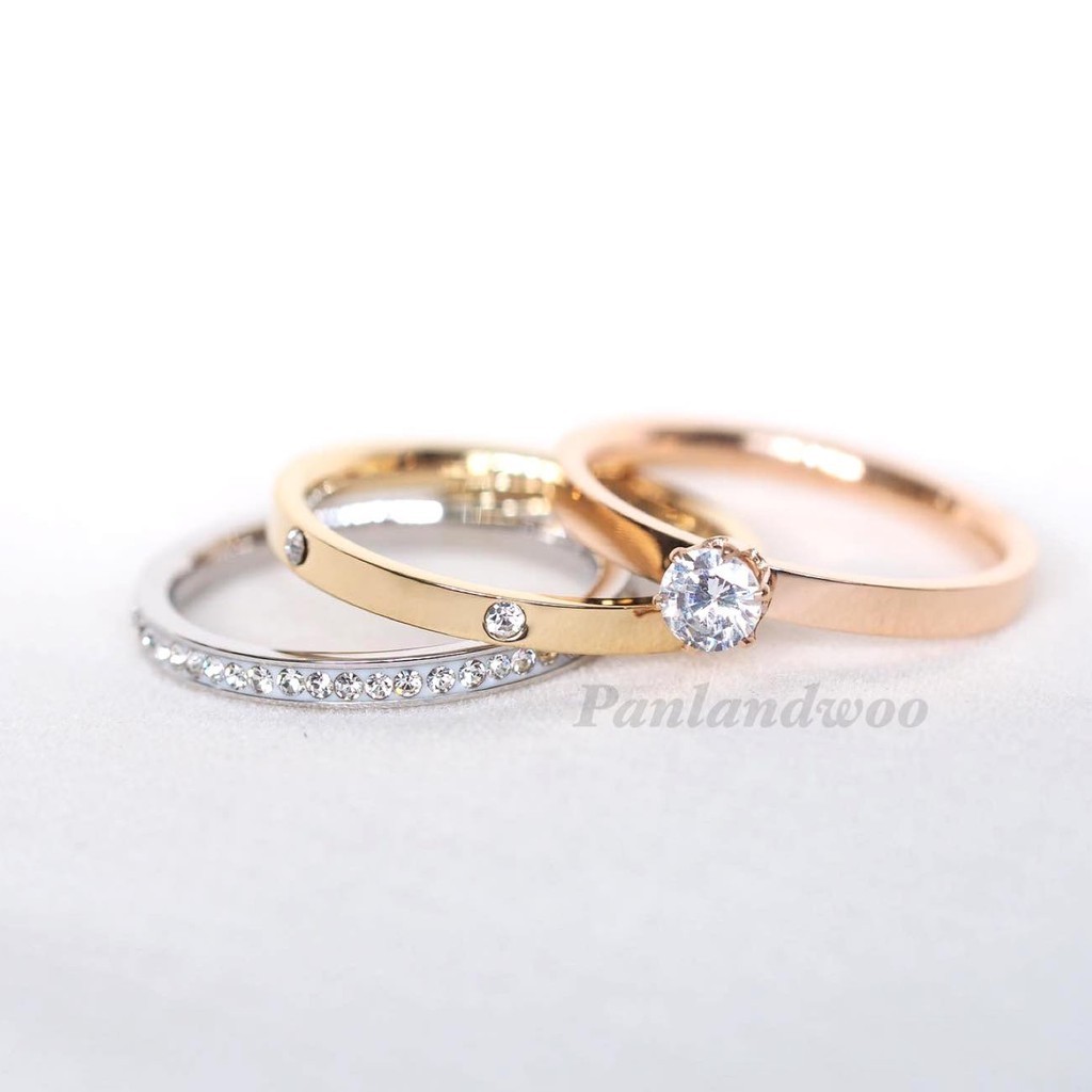 Panlandwoo - Richmond Women's Titanium Ring Set | Shopee Philippines
