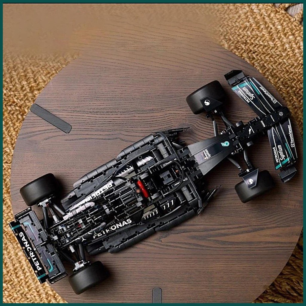 For Mercedes AMGF1 racing car Car Building Kit Model Car Set Realistic ...
