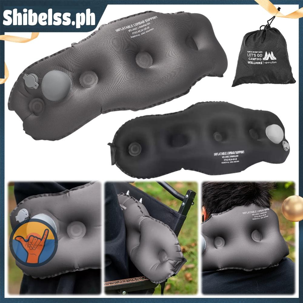 Inflatable Lumbar Pillow Adjustable Ergonomic Firm Back Support for ...
