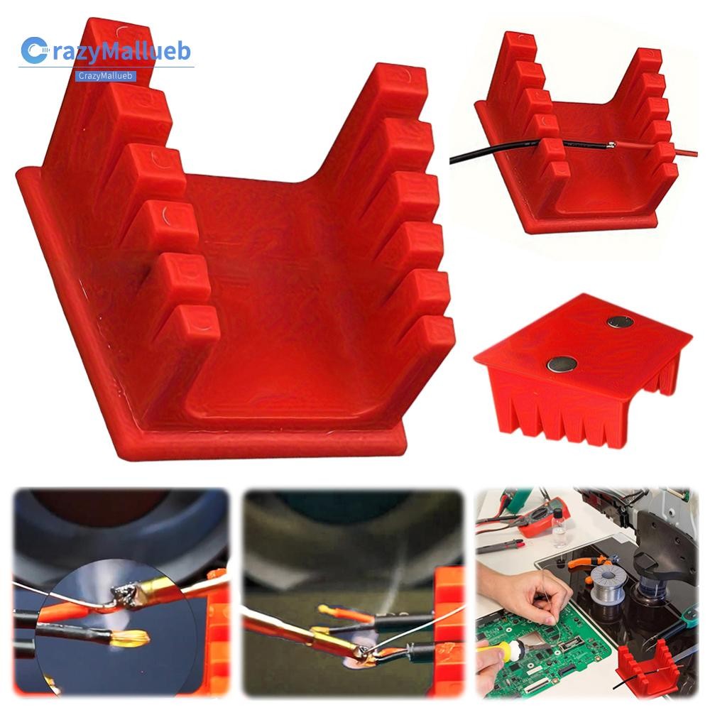 Magnetic Wire Fixture Bracket Insulated Welding Table Clamp for 30AWG ...
