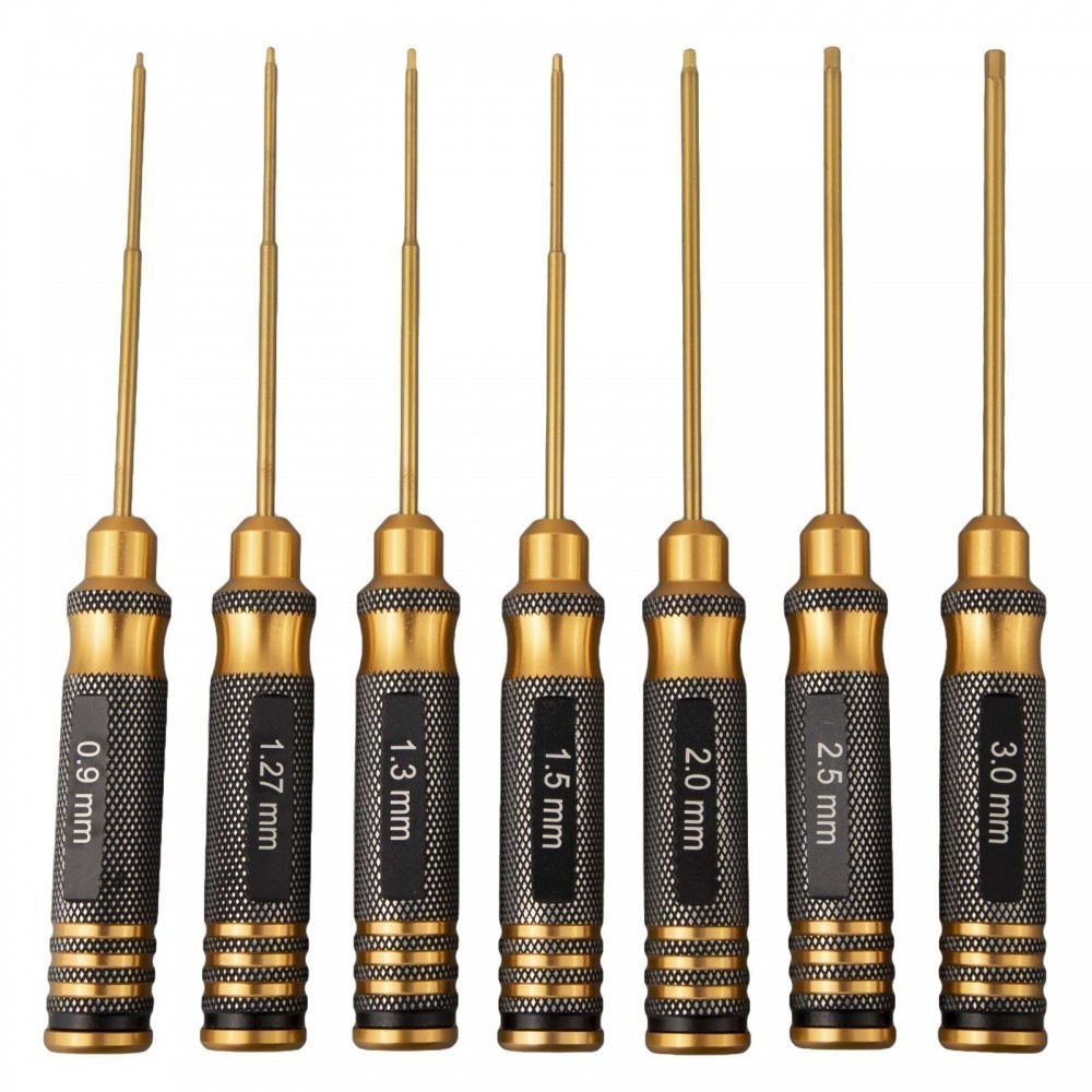 Efficient For RC Tools Set 7pcs Hex Screwdrivers for Models Range 0 9mm ...