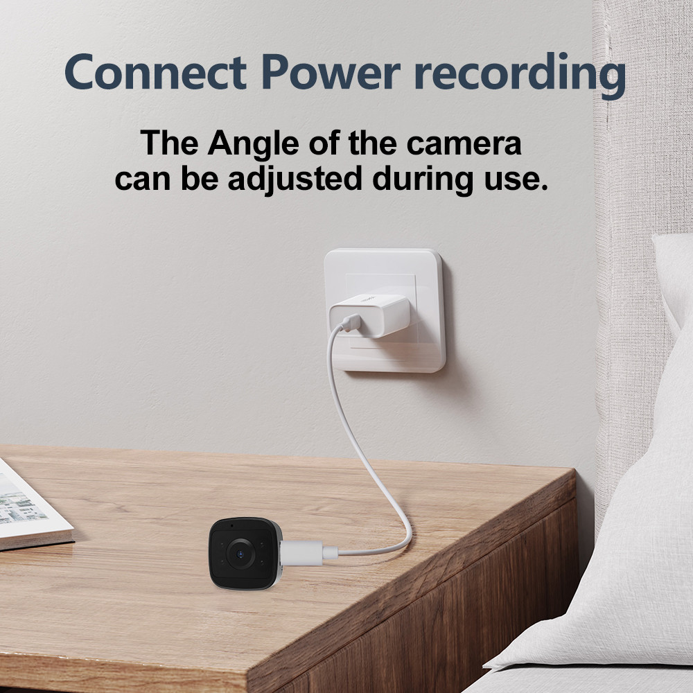 baby monitor audio Elderly Voice Camera 2-way Audio Security SOS ...