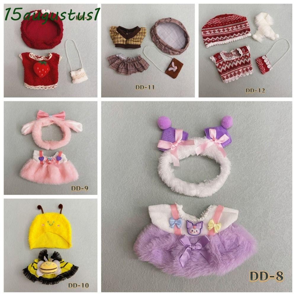 AUGUSTUS 20cm Cotton Doll Clothes, Labubu Linabelle 20CM Doll Western ...