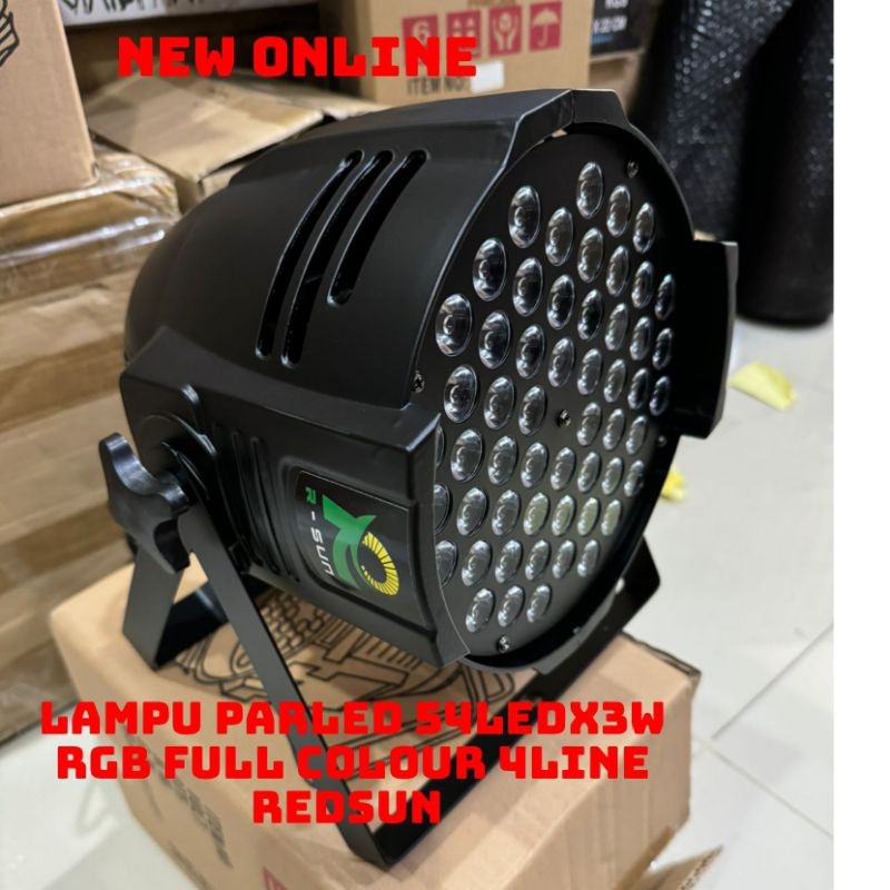 PARLED RGB FULL COLOR 54LED 4LINE LIGHT | Shopee Philippines