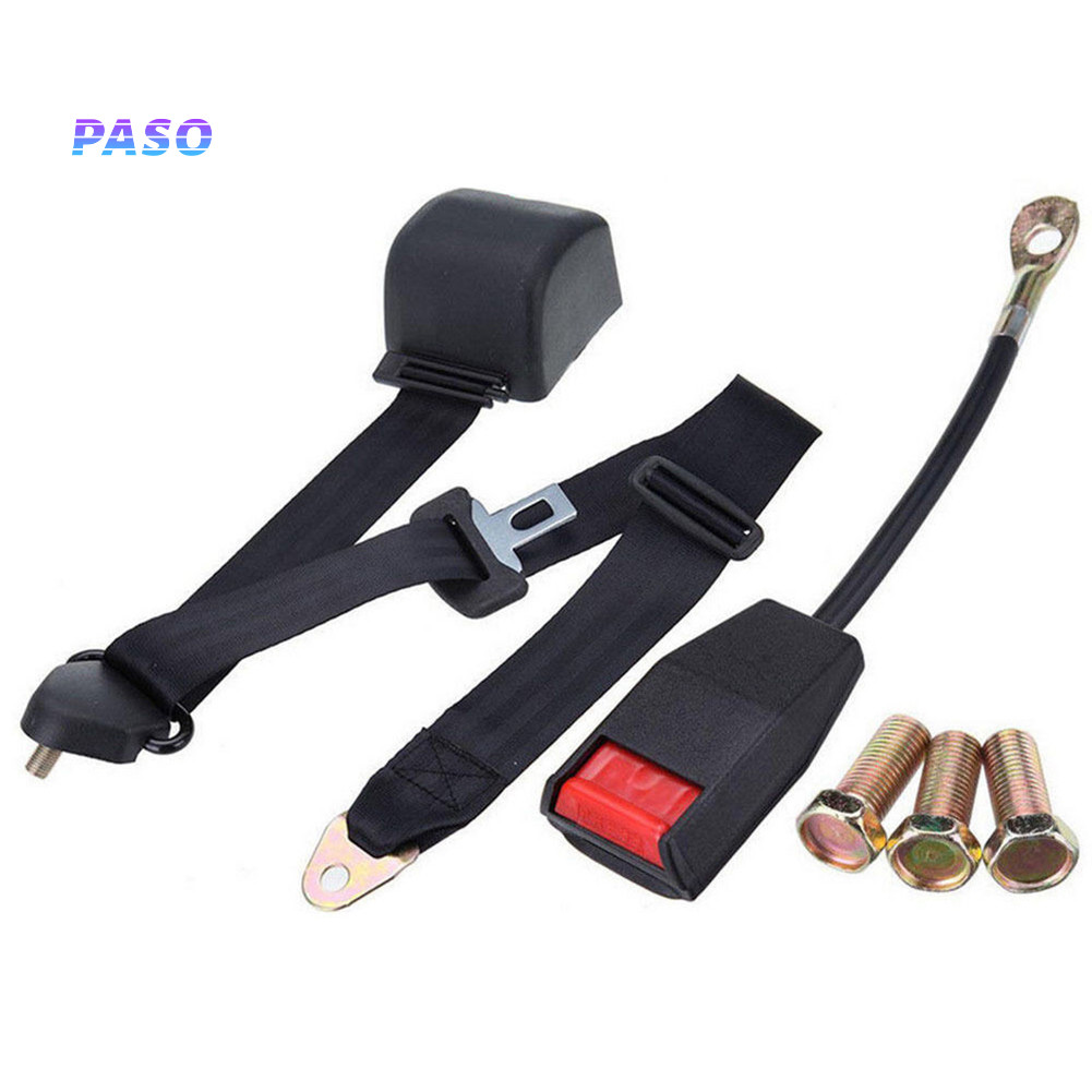 PCA-Universal Adjustable Retractable 3 Point Car Truck Safety Front Lap ...