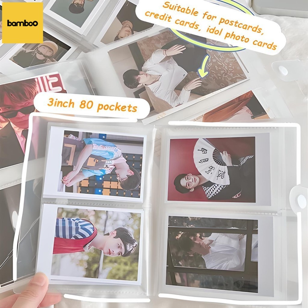 3-Inch Card Collection Folder Book 2/3/4 Can Fit 120/160 Cards ...