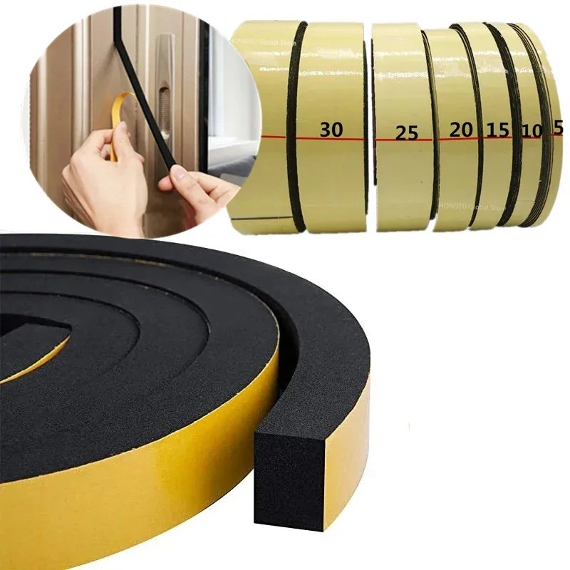 EVA Sponge Tape Thickness 2mm Length 5 Meter Single-sided Adhesive ...