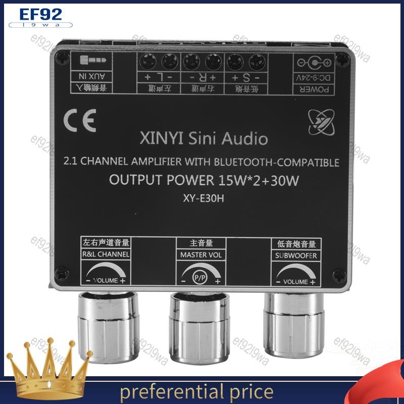 【ef92l9wa】XY-E30H 2.1 Channel Bluetooth 5.1 Audio Power Amplifier Board ...