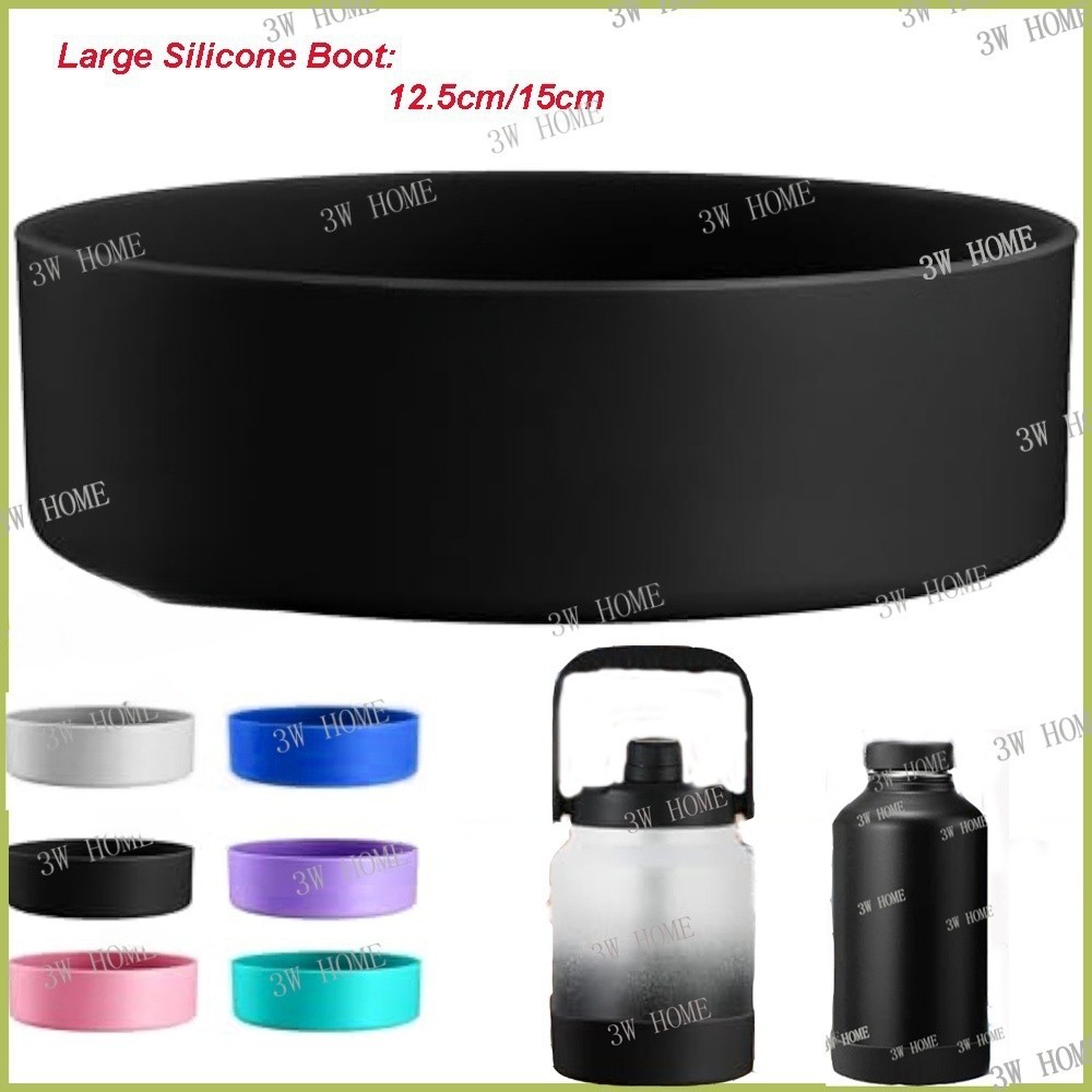 15cm Large Silicone Water Bottle Boot,12.5cm Silicon Cover for 64oz ...