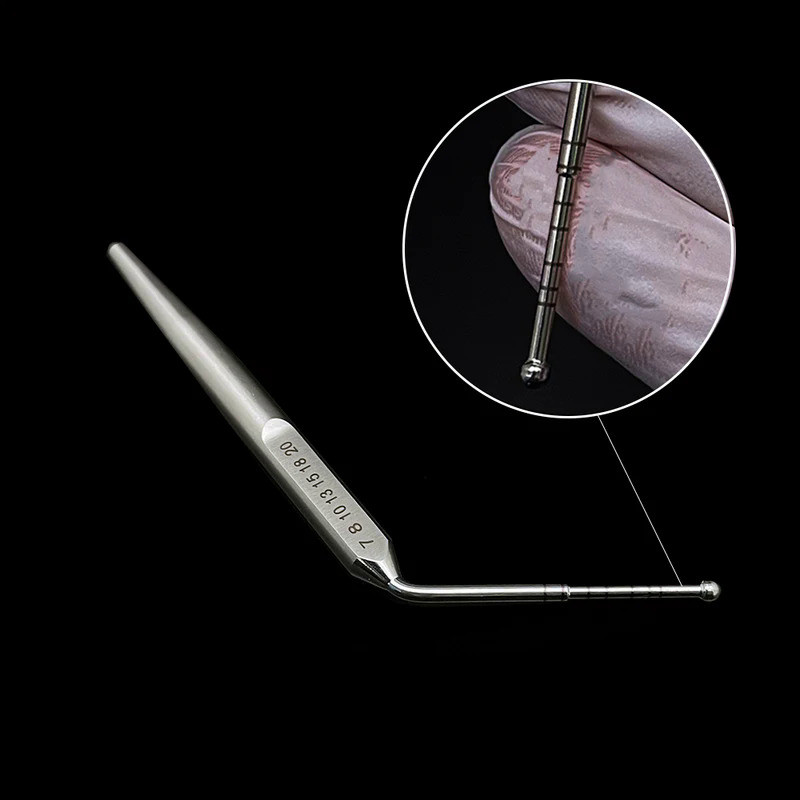 Brand new Stainless Steel Dental Implant Depth Gauge Gingival Measuring ...