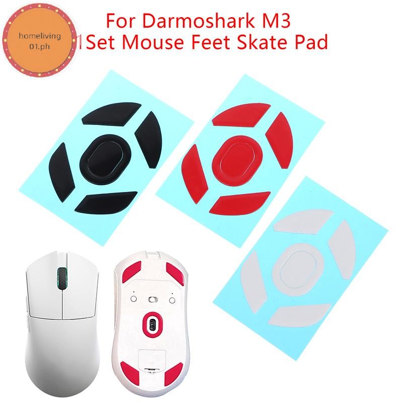 homeliving01 1Set Mouse Feet Mouse Skate for Darmoshark M3 Speed ...