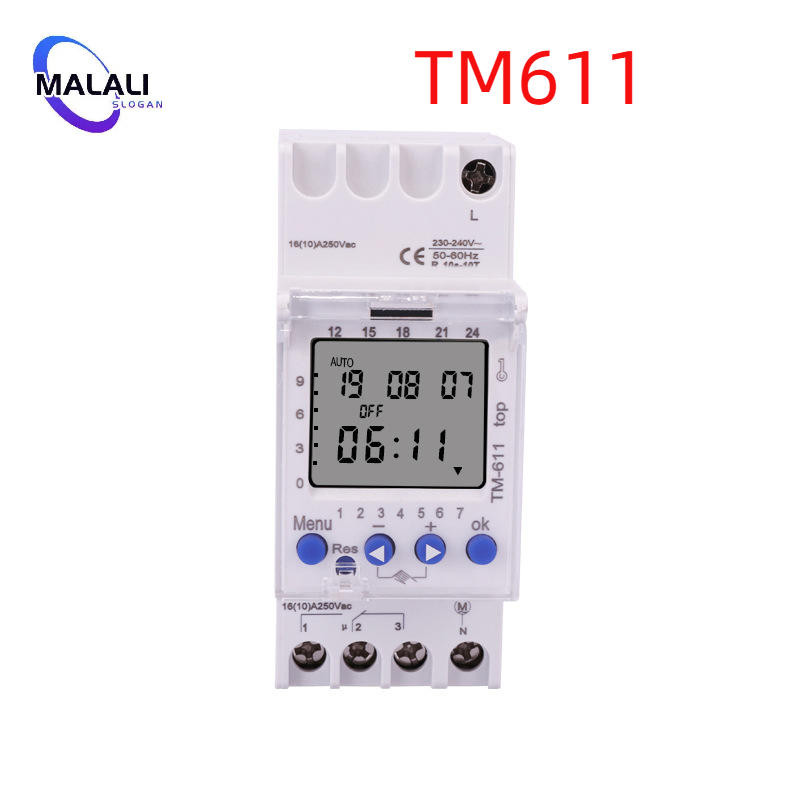 Tm611 Time Control Switch Smart Switch Timer Power Timer Switch Rail ...