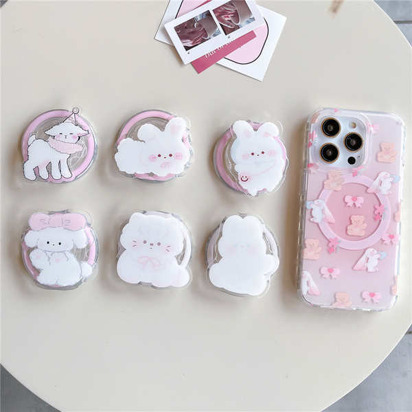 pop socket magsafe popsocket ins, cute cats, dogs, rabbits, MagSafe ...