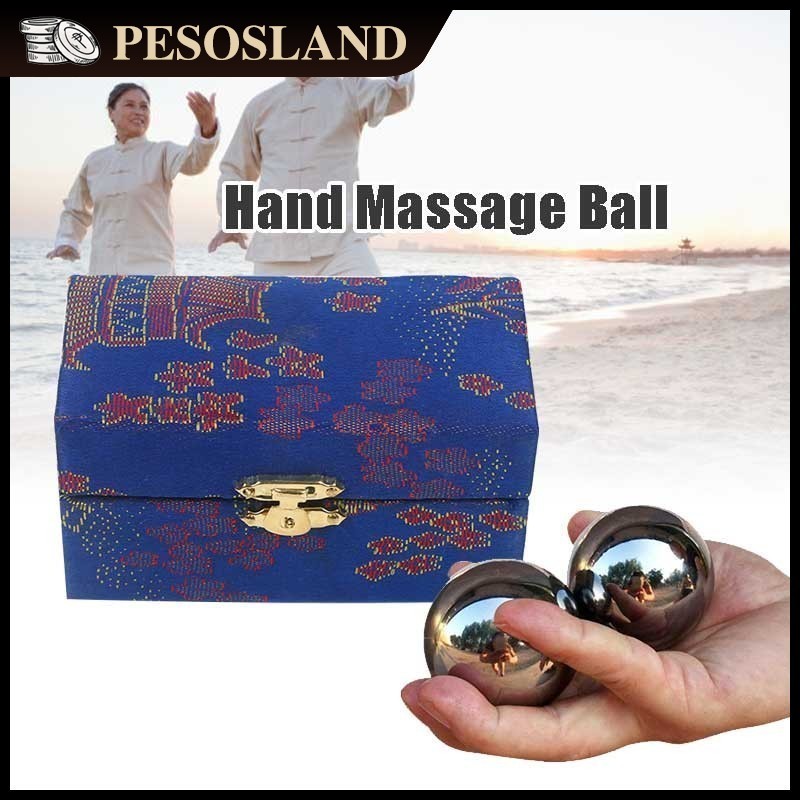 Fitness Baoding Iron Ball Hand Fitness Steel Ball Chinese Health Care ...