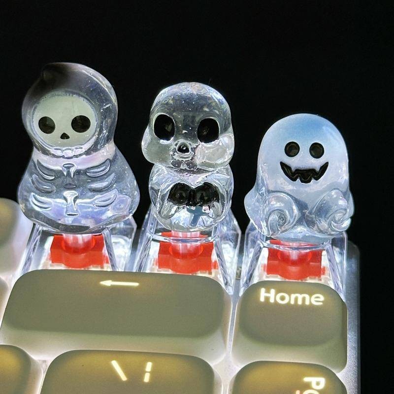Keycaps Artisan Ghost Keycap For Cross Axis Mechanical Keyboard OEM R4 ...