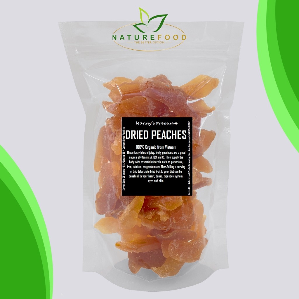 Dried Peaches (Naturally Sweet Superfood Fruit Snack) | Shopee Philippines