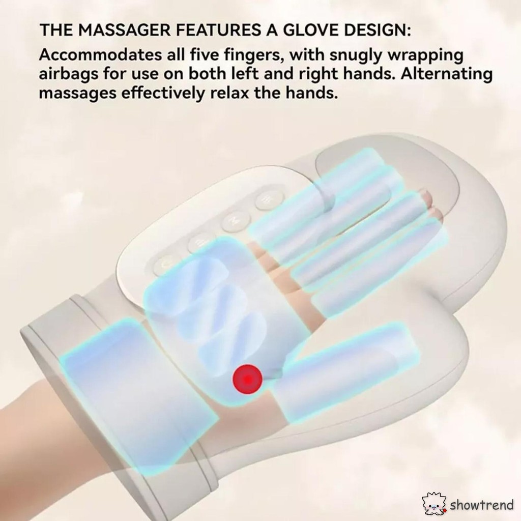5 Levels Hand Air Compression Massagers Unique Hand Therapy Relaxation ...