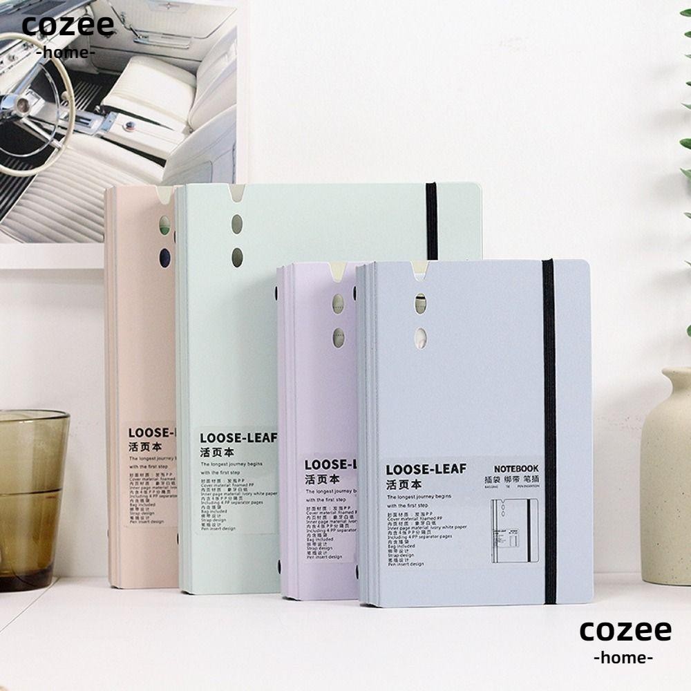 COZEE 1Pcs Binder Notebook Shell, Stationery Supplies Inner Core Note ...