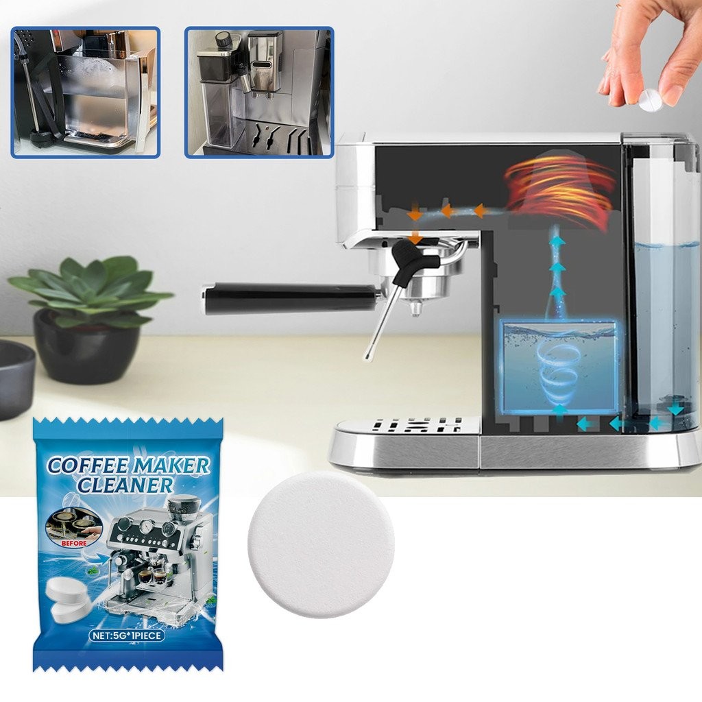 Jakehoe Coffee Machine Cleaning Tablets Coffee Machine Brewing Device ...