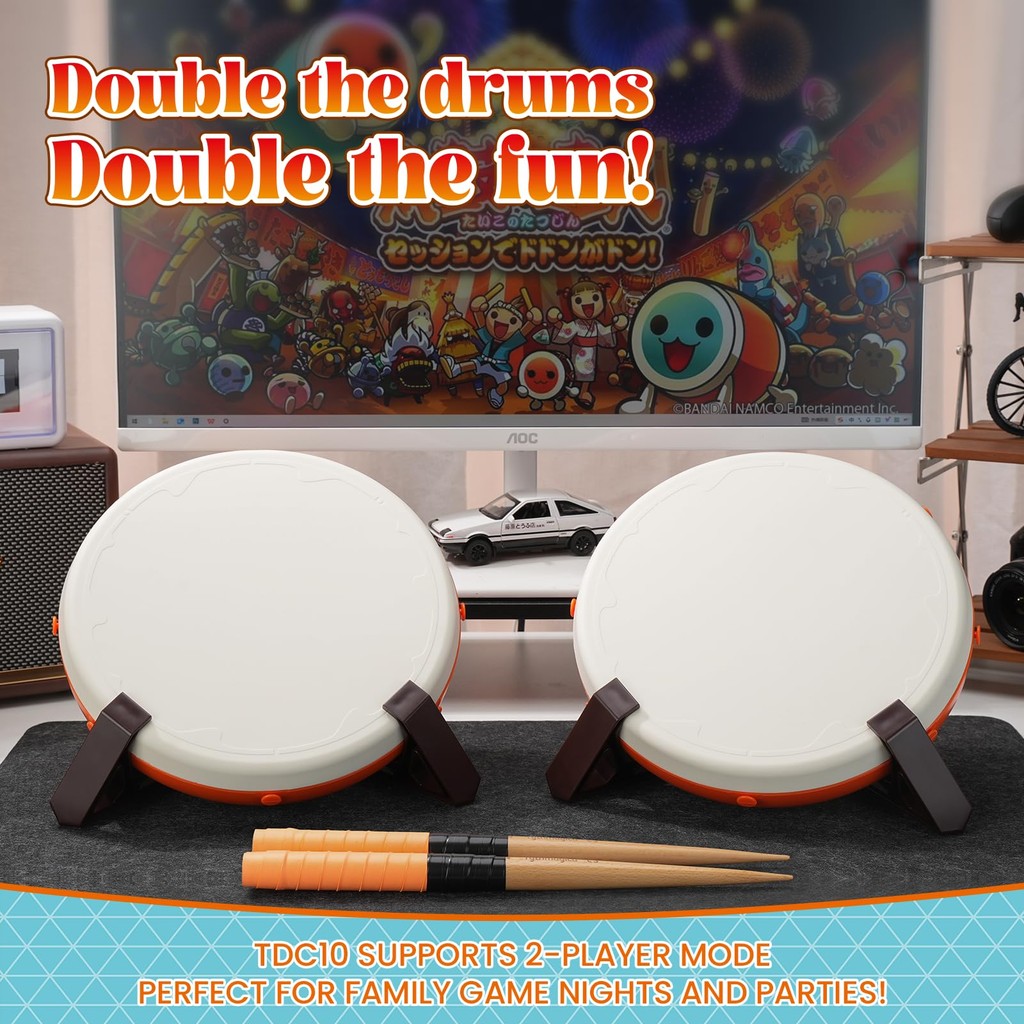 Pro Taiko Drum Controller TDC10 – Rythmagica TDC10 (25cm), arcade