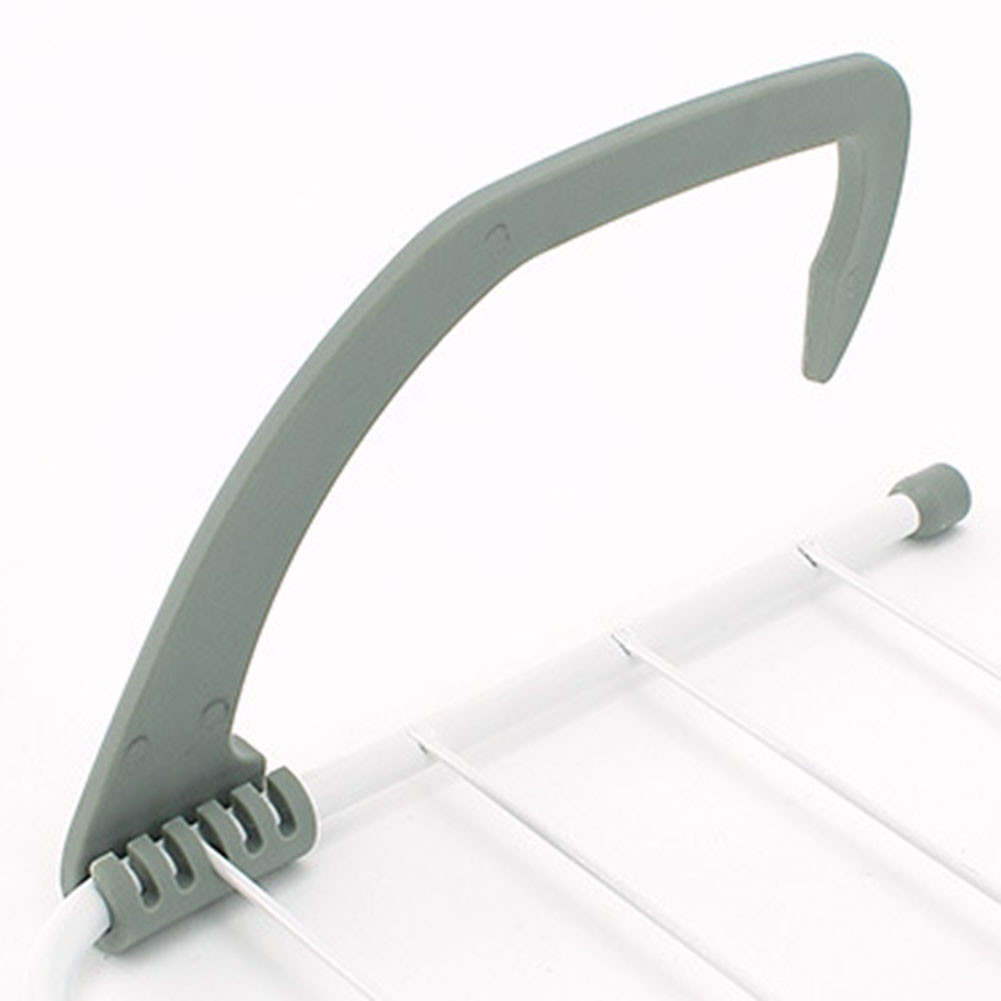 Balcony Clothes Airer Extendible Nappy Dryer Shoe Rack for Clothes ...