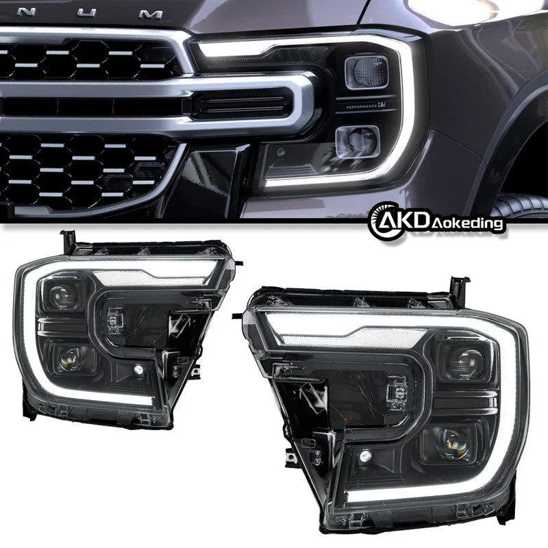 Headlight For Ford Ranger Raptor 2022 2023 Head Lights Style ...