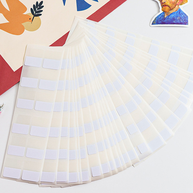 60/120/240 Pcs Concise White Tab Notes for School Students and Office ...