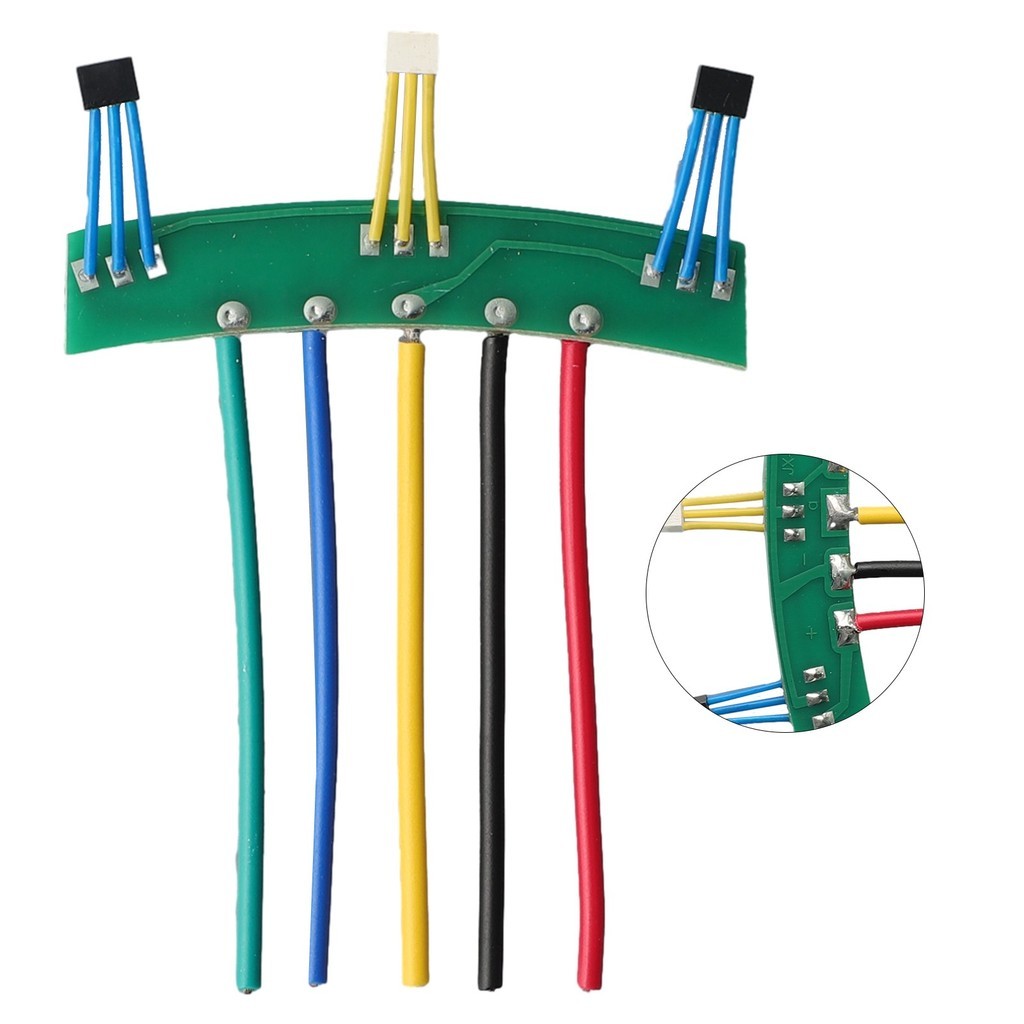 Elektrische Fahrrad Motor Hall Element Board 120-Grad Sinus Welle Sensor PCB Für 41F 3147 Zwei-Rad EV motor Ersatzteil