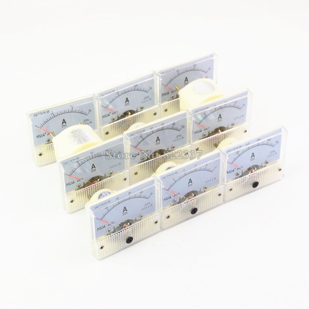 New Analog Current Meter Panel 85C1 DC 1A 2A 3A 5A 10A 20A 30A AMP ...