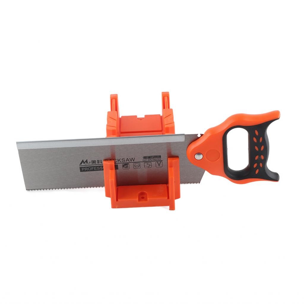 Heavy Duty ABS Adjustable Mitre Box – 12/14 Inch Precision Angle Guide For 45°, 22.5° & 90° Cuts, Wood & Gypsum Board