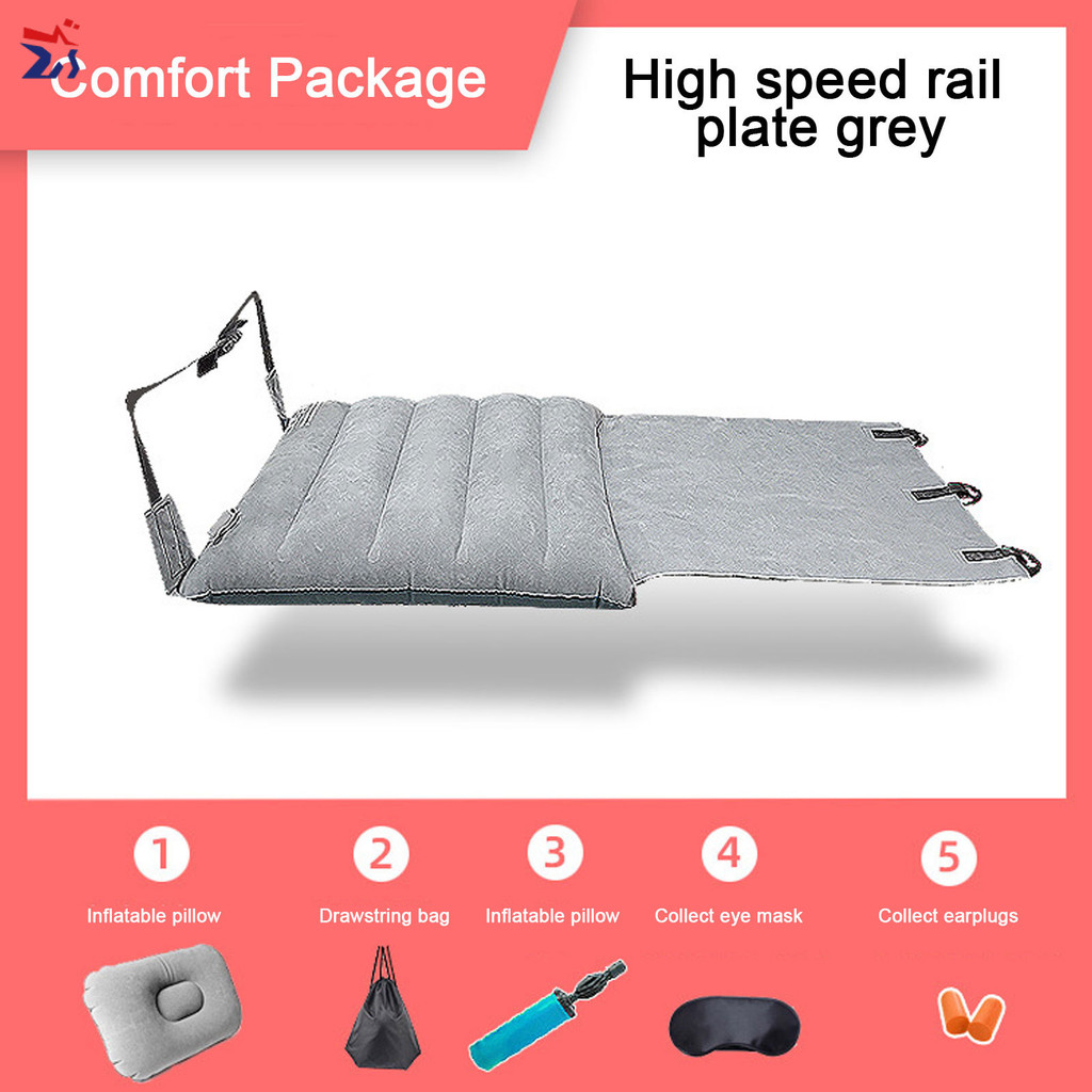 MZ Adjustable Footrest Hammock Portable Travel Foot Rest Hammock Flight ...