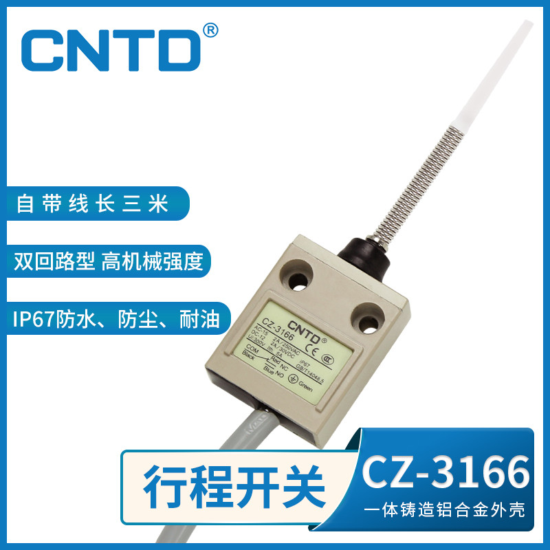 Cntd Micro Switch Limit Switch Self-Reset CZ-3166 Stroke Switch with ...