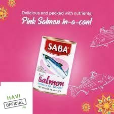 HAVI OFFICIAL SABA PINK SALMON 425G | Shopee Philippines