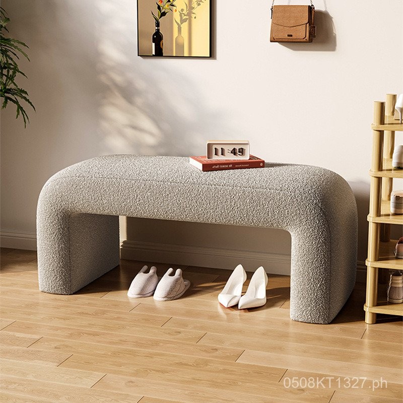 Shoe Bench for Bedroom Entrance Sofa Clothing Store Shoe Changing Bench ...