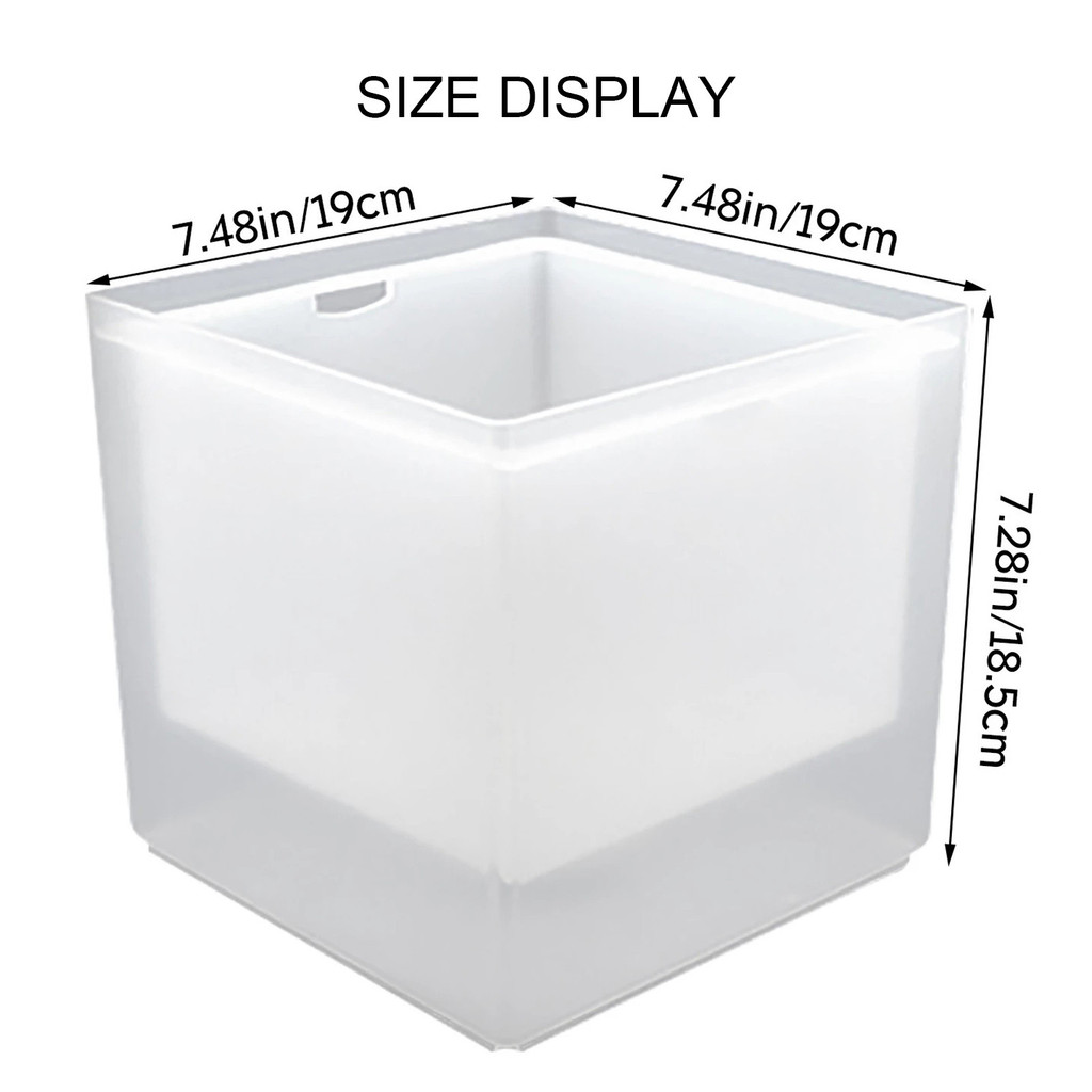 high quality LED Ice Bucket Color Changing LED Cooler Bucket Double ...