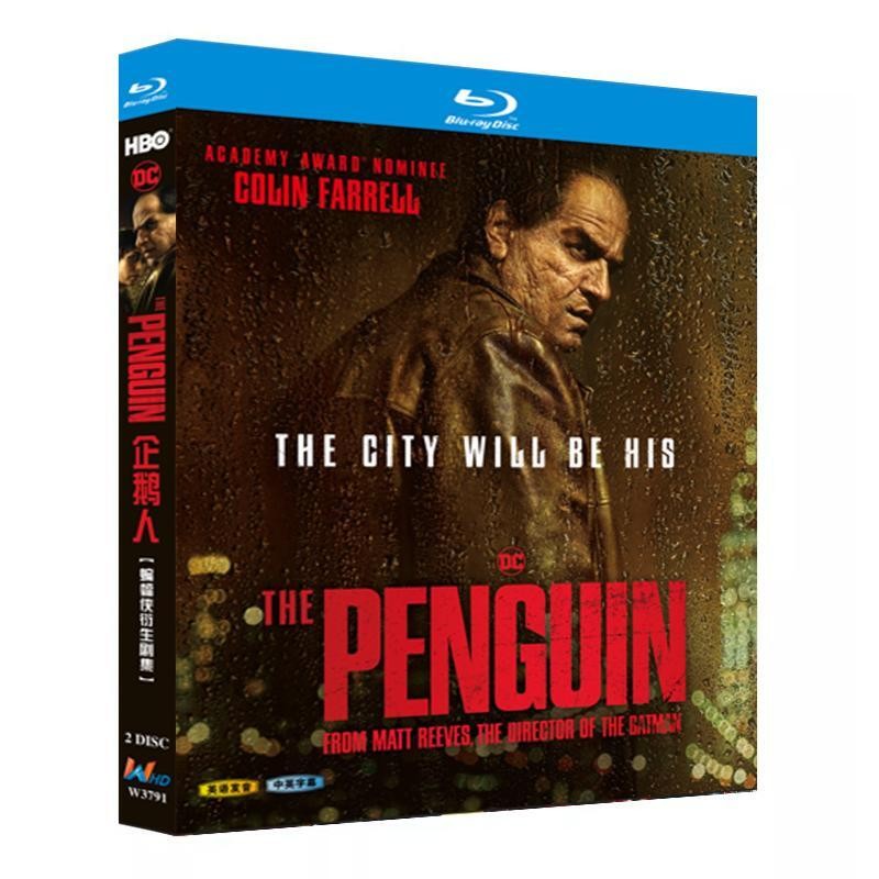Bluray Ultra HD American Drama The Penguin Season 1 Disc CD Boxed Chinese English Traditional