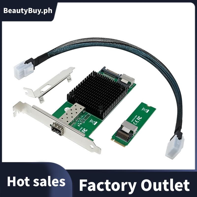 QSFPTEK 10G Carte RéSeau Ethernet, Serveur SFP+ Siple 10G avec Chip
