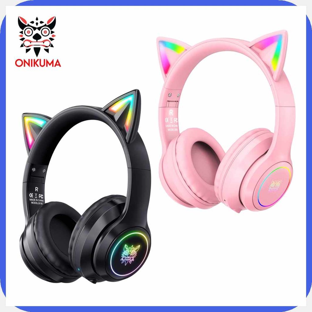 Onikuma}l^B90H*RGB^CB/Cat$ZS/Ear$c/Wireless$z/Bluetooth%b:5.0%R ...
