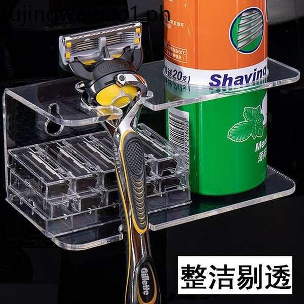 Razor Holder Perforation-Free Toilet Razor Holder Storage Bracket ...