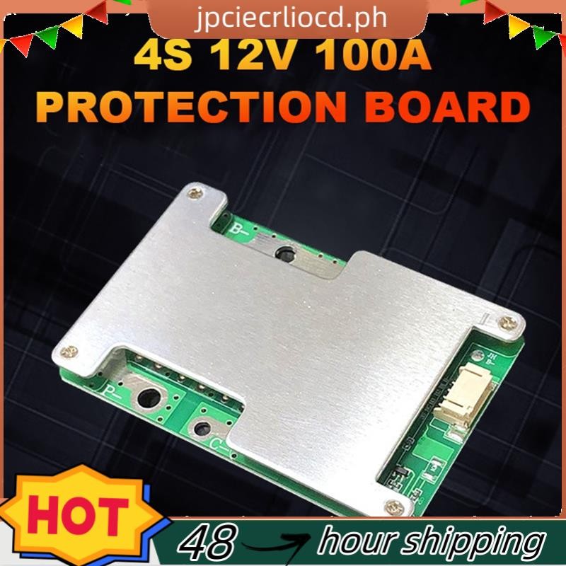 4S 12V 100A LiFePO4 Lithium Battery Protection Board with Power Battery ...