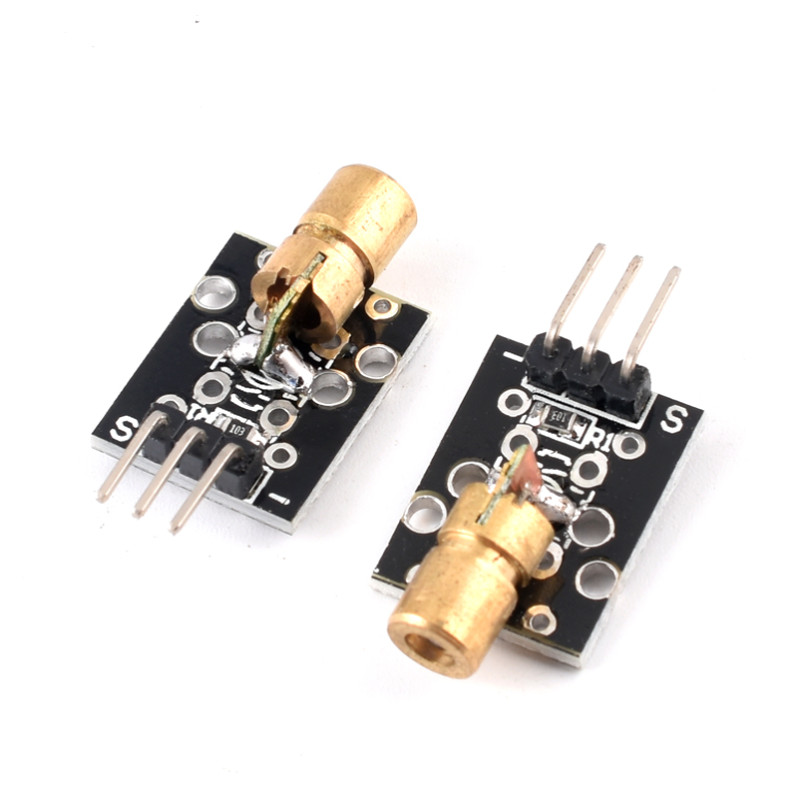 10pcs KY-008 Laser Transmitter +Laser Receiver Sensor Module Non ...